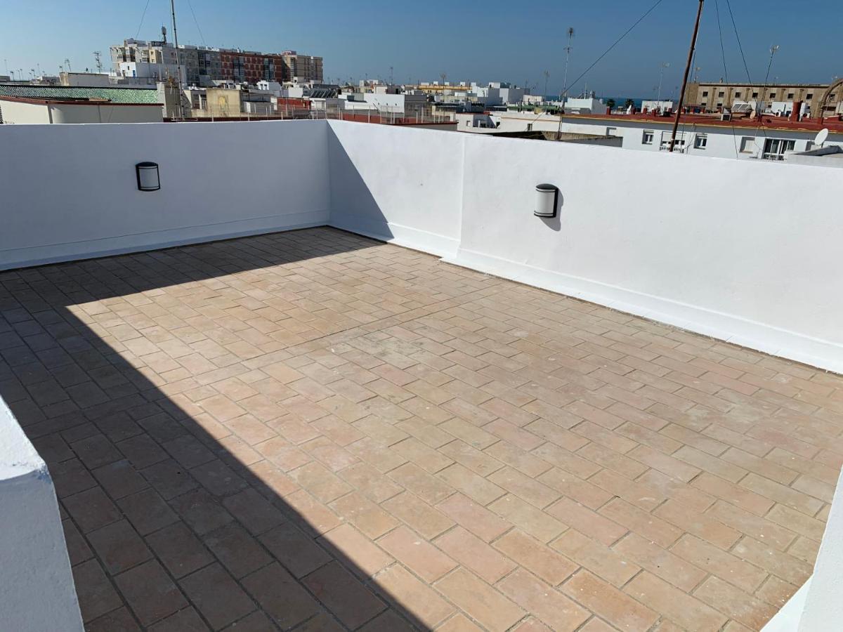 Atico Terraza Cadiz Centro Ascensor Playa De La Caleta Apartment ภายนอก รูปภาพ