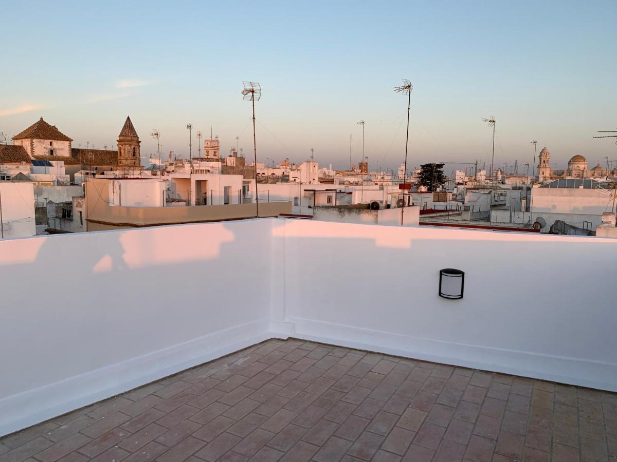 Atico Terraza Cadiz Centro Ascensor Playa De La Caleta Apartment ภายนอก รูปภาพ