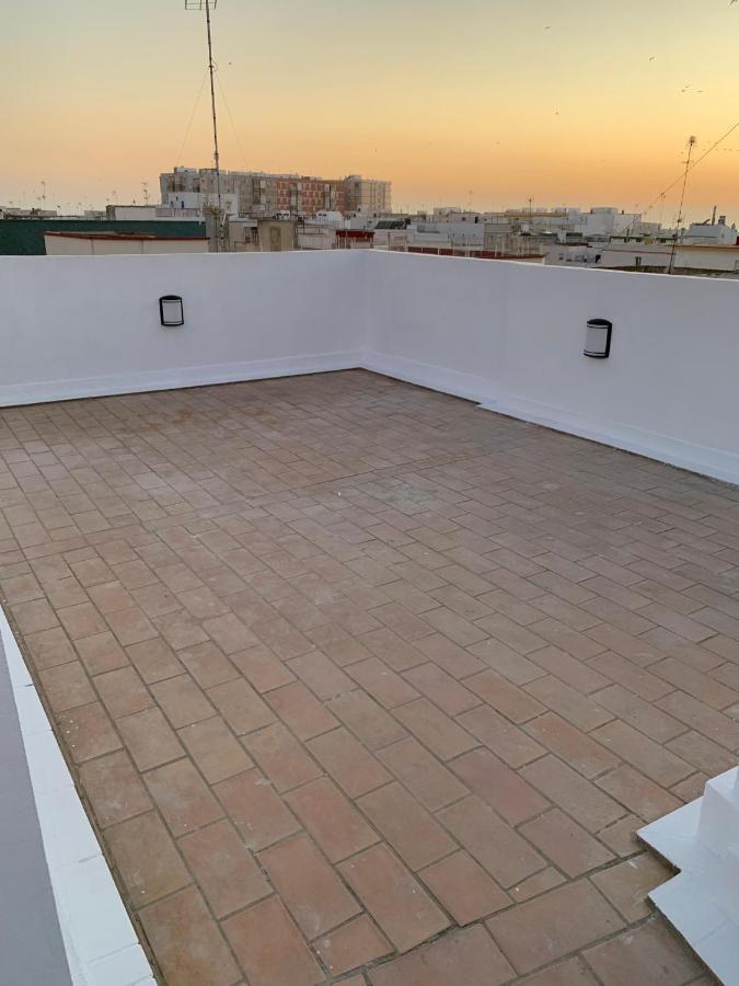 Atico Terraza Cadiz Centro Ascensor Playa De La Caleta Apartment ภายนอก รูปภาพ