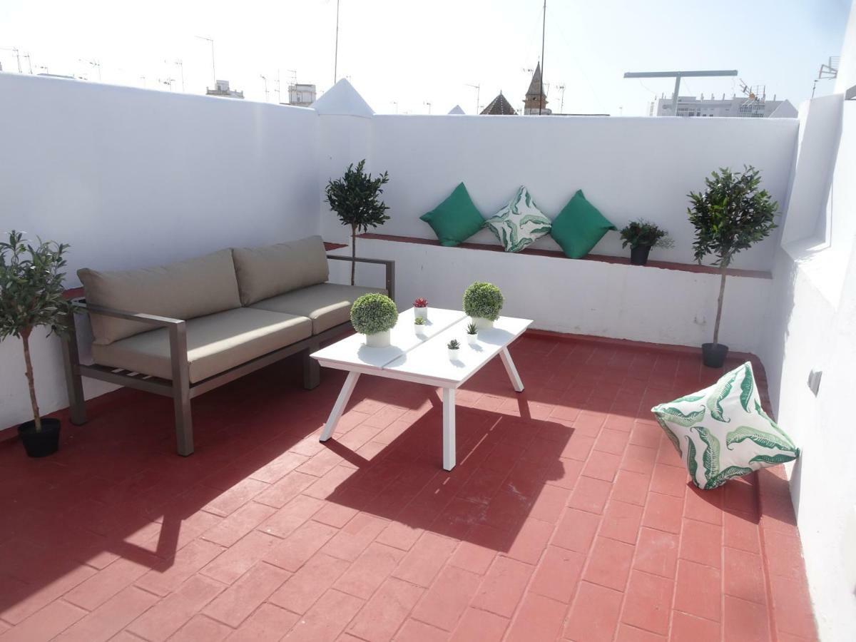 Atico Terraza Cadiz Centro Ascensor Playa De La Caleta Apartment ภายนอก รูปภาพ